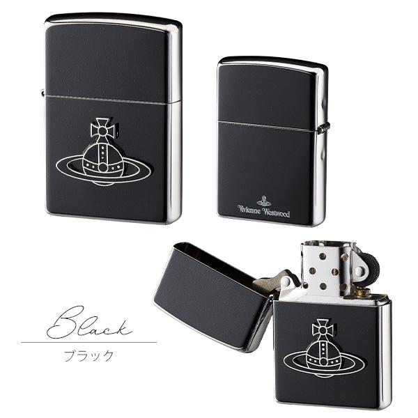 Vivienne Westwood ブラックライター　Zippo ZIPPO ORB RESIN ライター(ブラック)（メンズ）（2358999003