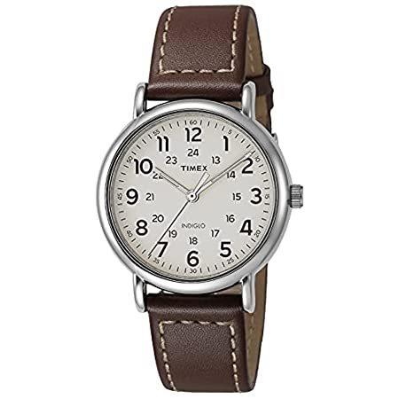 御殿場 アウトレット 特別価格timex Men S Tw2r Weekender 40mm Brown Cream Two Piece Leather Strap Wa好評販売中 価格 改定 値下げ Www Eduka Rs