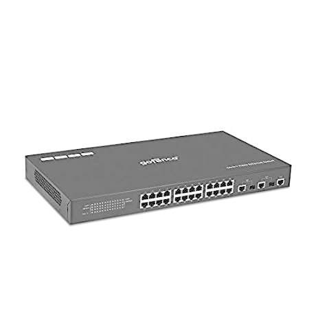 特別価格gofanco 24 Port Smart Managed Video Ethernet Switch (Dedicated) &#x2013; Customize好評販売中 HDMI変換アダプター