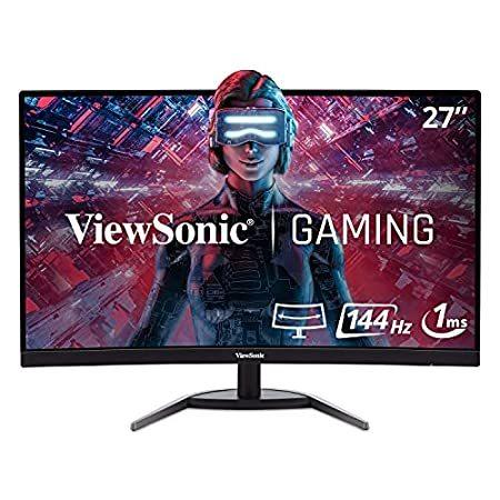 特別価格ViewSonic VX2768-2KPC-MHD 27 Inch 1440p Curved 144Hz 1ms Gaming Monitor wit好評販売中
