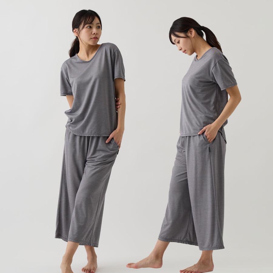 チャコさん専用　VENEX　グレー上下セット VENEX（ベネクス） リカバリーウェア メンズ 上下セット 長袖 クルー