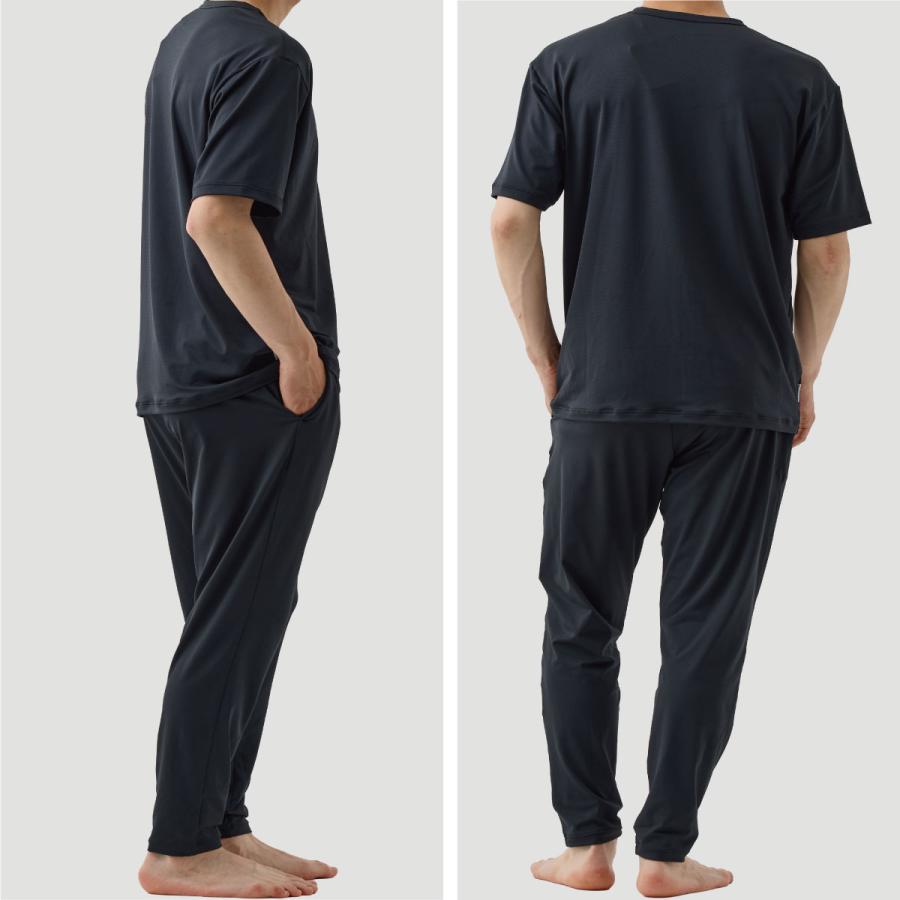 VENEX（ベネクス） リカバリーウェア メンズ 上下セット 半袖 Tシャツ