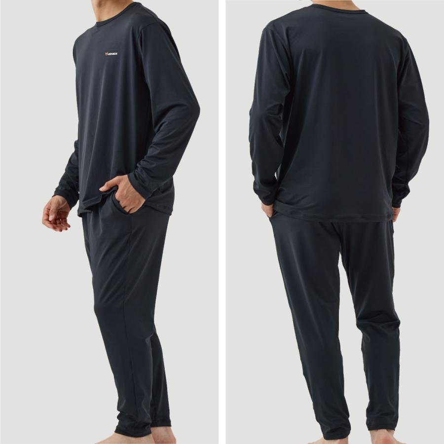 VENEX　ベネクス　上下　セットアップ VENEX（ベネクス） リカバリーウェア メンズ 上下セット 長袖 Tシャツ