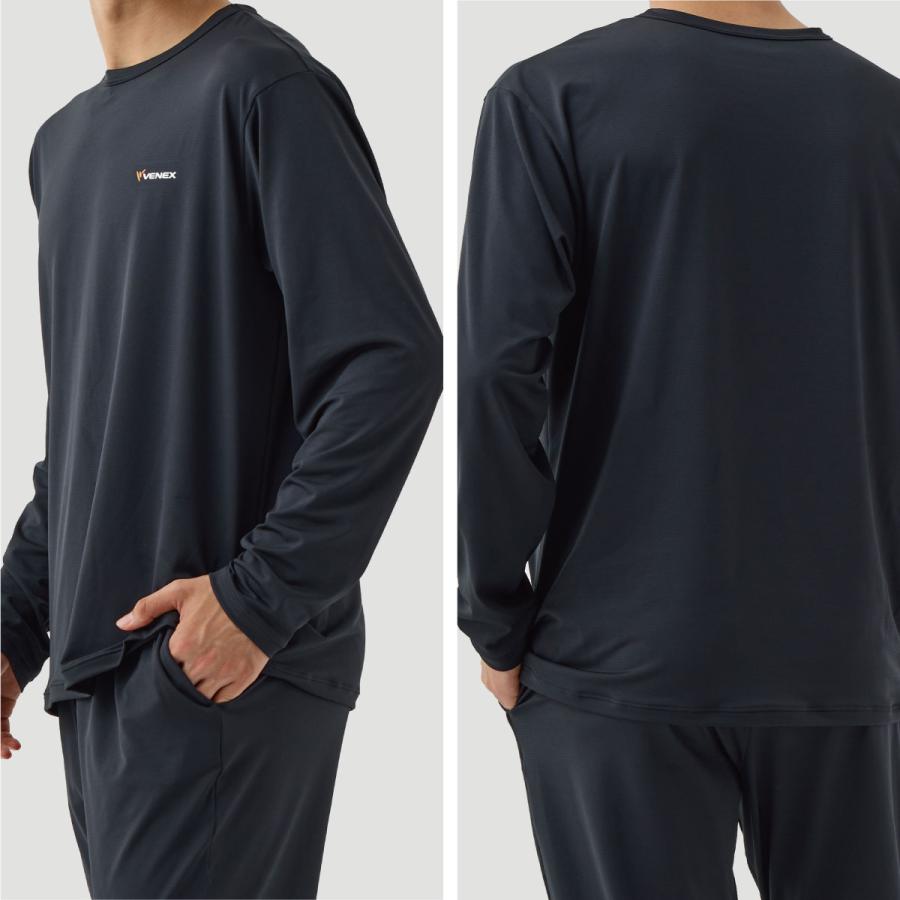 VENEX（ベネクス） リカバリーウェア 父の日 メンズ 長袖 Tシャツ