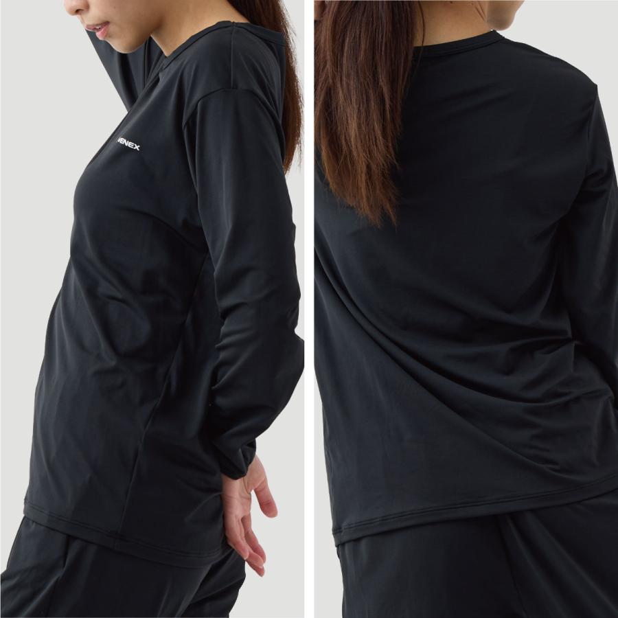 未使用品　VENEX リカバリーウエア　ブラック 長袖　XL VENEX（ベネクス） リカバリーウェア レディース 長袖 Tシャツ