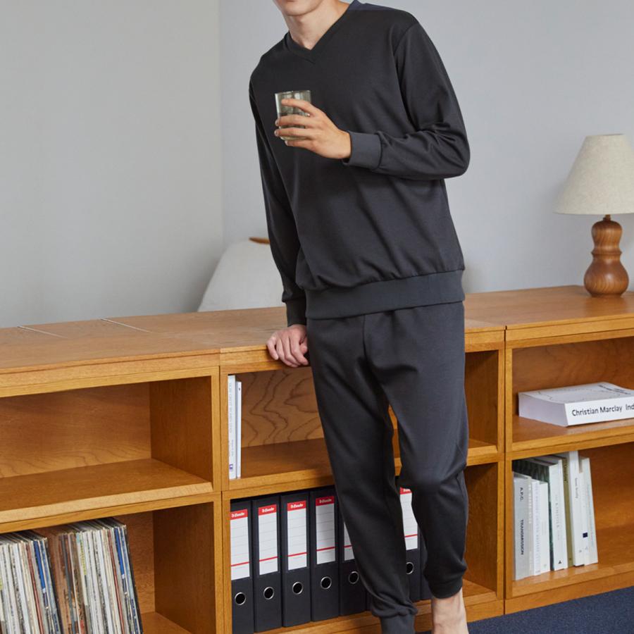 保障 リカバリーウェア ベネクス VENEX メンズ 上下セット 長袖 V