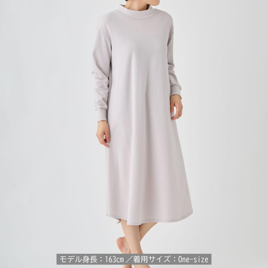 匿名配送VENEX リカバリーウェア ロングドレス グレー One Size VENEX リカバリーウェア ベネクス レディース コンフォート