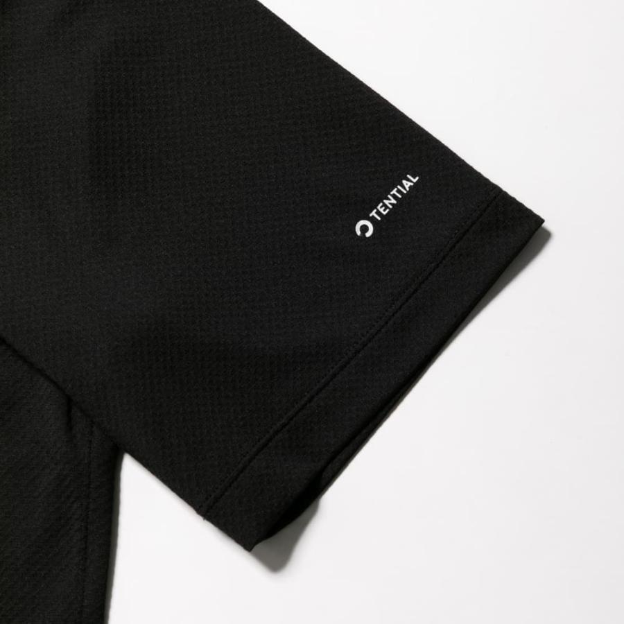 1度のみ着用　テンシャル　バクネ　BLACK テンシャル（TENTIAL） BAKUNE Dry Men's 半袖Tシャツ ブラック／XL