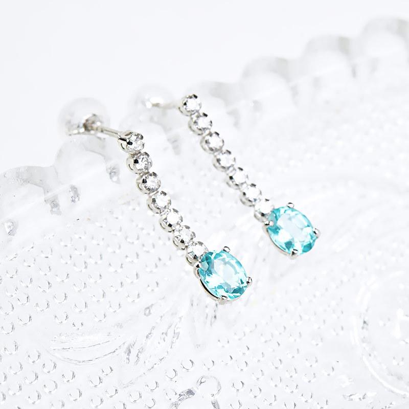 Raw アパタイト 天然石 ピアス made in USA 807602204019-1.jpg
