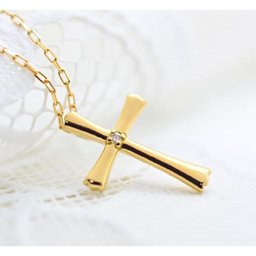 K18 Pt950 ダイヤモンドロス ペンダント ネックレス [diap0055]【500円 