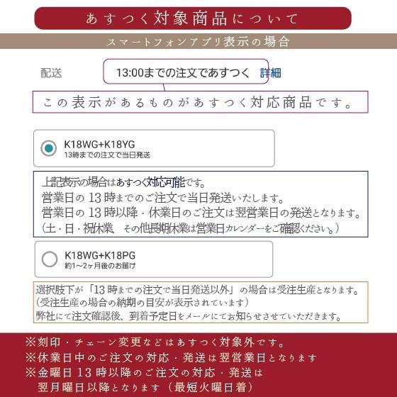 ダイヤモンド 天然石 サークルモチーフ ネックレス 0.15ctup K18 [diap0114]_9
