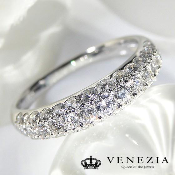 K18 ダイヤモンド 天然石 パヴェ リング 1.0ct 指輪 1カラット