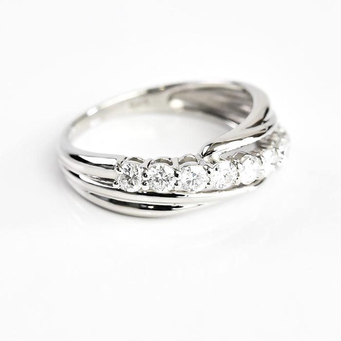 K18 ダイヤモンド 天然石 0.5ct スイート10 リング 0.5カラット ダイヤ ダイアモンド 10石 [diar0044]の画像