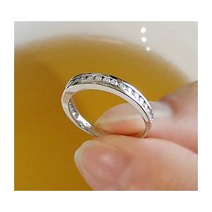 エタニティリング プラチナ ダイヤモンド 天然石 0.3ct Pt950 ジュエリー [diar0053]の画像