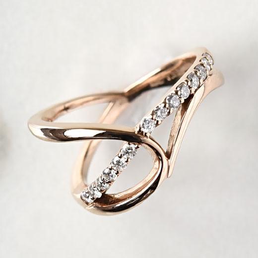 エタニティリング ダイヤモンド 天然石 K18 Charme 2WAY 指輪 リング 18k 18金 [diar0098]の画像