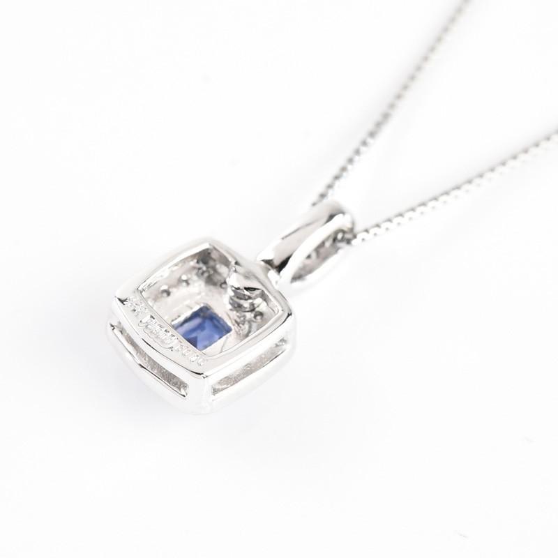 【1000円OFFクーポン（〜6/11 13:00）】ベニトアイト ネックレス Pt900 プラチナ 稀少石 0.23ct ダイヤモンド 0.1ct ペンダント [onlp0088]_5