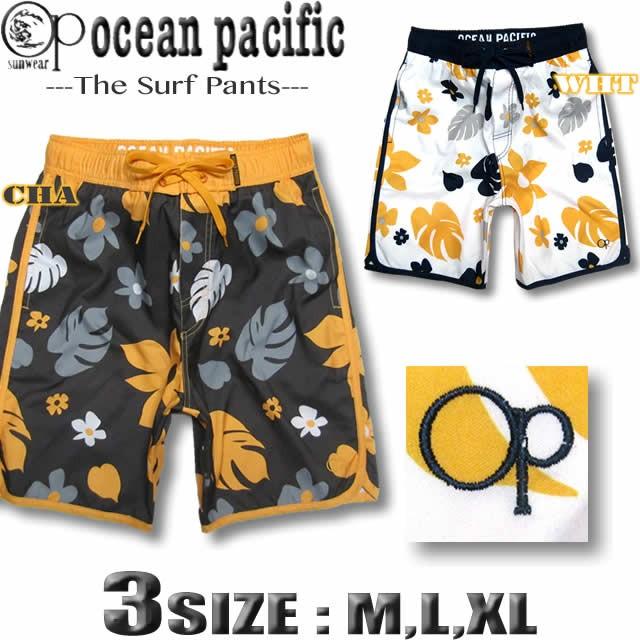 メンズ サーフパンツ Op オーシャンパシフィック インナー付き ショート丈 海パン トランクス ボードショーツ 水着 Venice Store 通販 Yahoo ショッピング