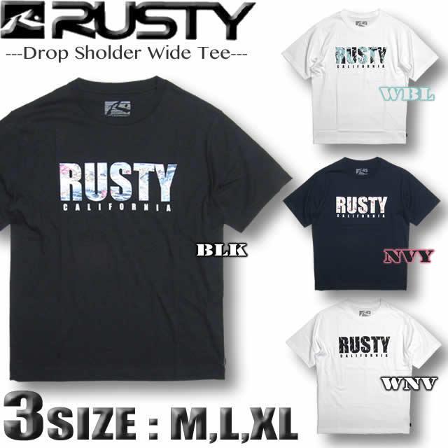 RUSTY（ラスティ） 最短翌日配達 サーフブランド Tシャツ メンズ 半袖