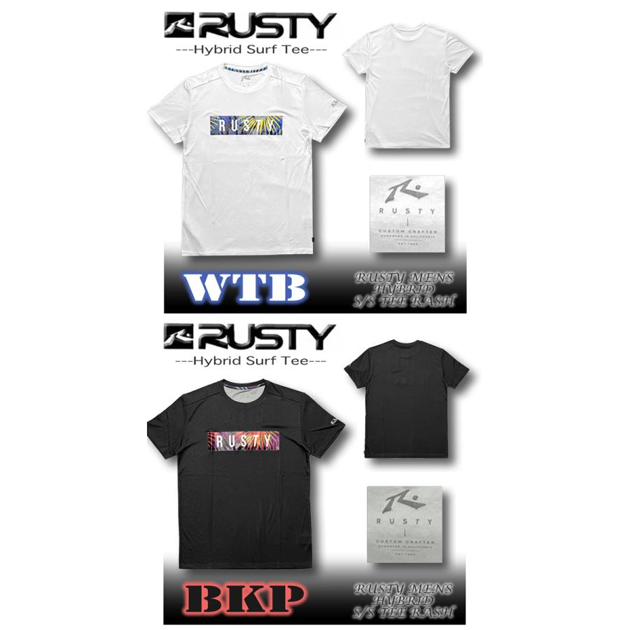 RUSTY 最短翌日配達 ラッシュガード メンズ サーフブランド T
