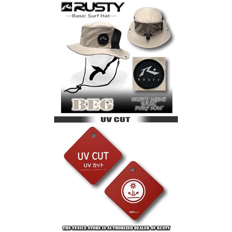 RUSTY 最短翌日配達 サーフハット メンズ ハット ビーチハット RUSTY 最短翌日配達 サーフハット メンズ ハット ビーチハット