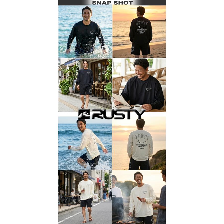 RUSTY（ラスティ） 最短翌日配達 ラスティー メンズ ラッシュガード