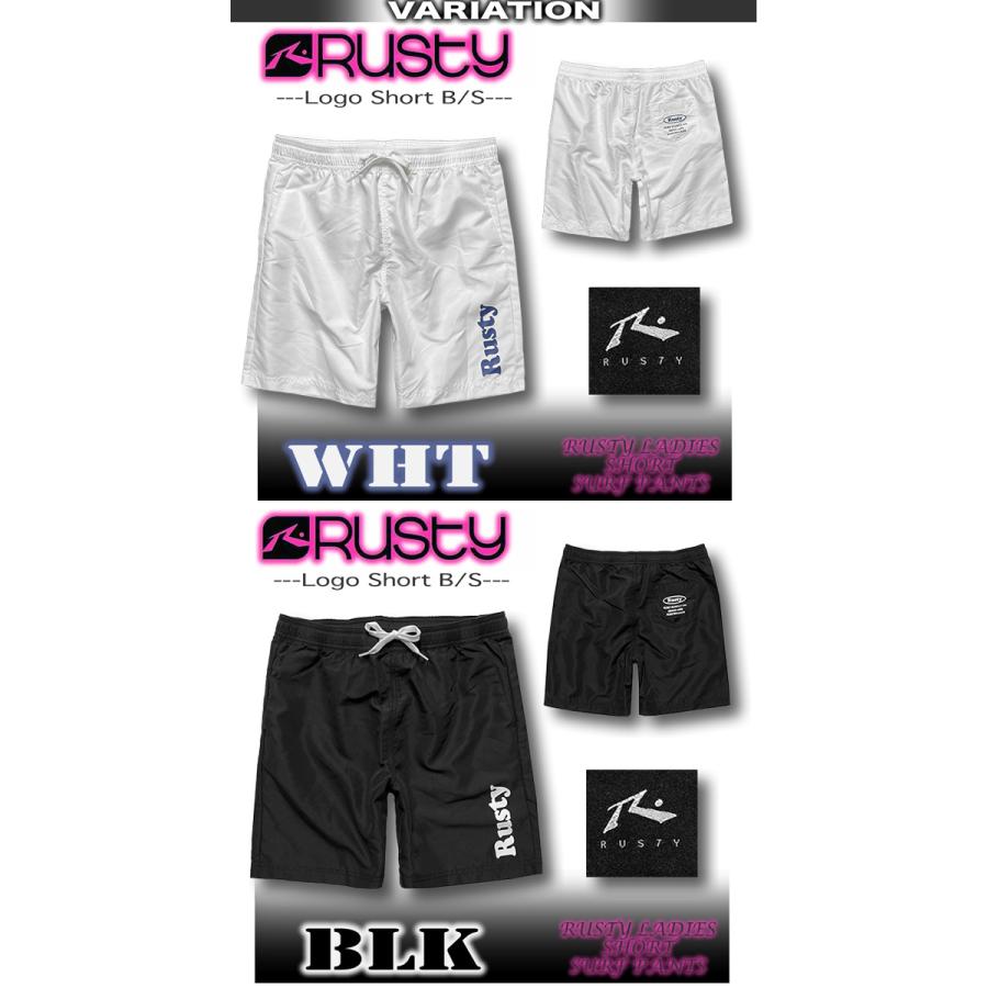 最短翌日配達 サーフパンツ レディース セミロング丈 RUSTY ラスティー ボードショーツ 水着 ベーシック イージーウエスト サーフブランド　トランクス 923402 | RUSTY | 03