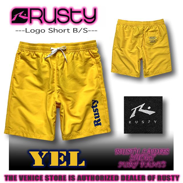 最短翌日配達 サーフパンツ レディース セミロング丈 RUSTY ラスティー ボードショーツ 水着 ベーシック イージーウエスト サーフブランド　トランクス 923402 | RUSTY | 04
