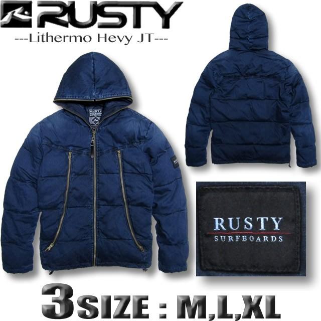 RUSTY（ラスティ） 最短翌日配達 ラスティー メンズ ダウンスタイル