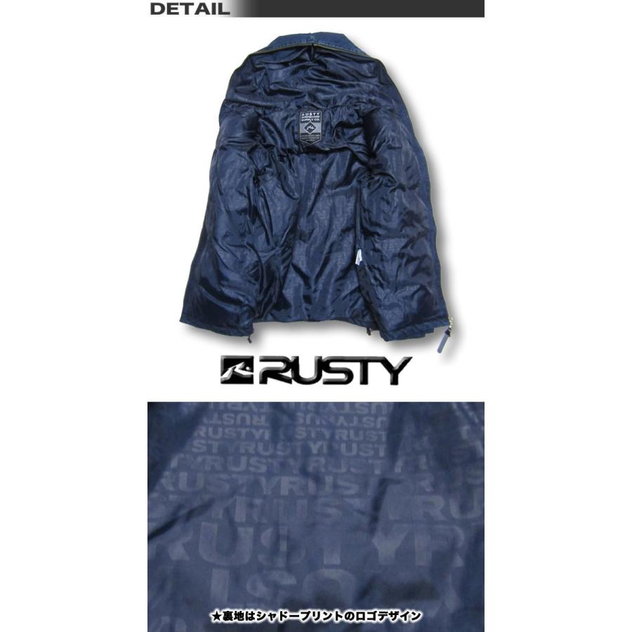 RUSTY（ラスティ） 最短翌日配達 ラスティー メンズ ダウンスタイル