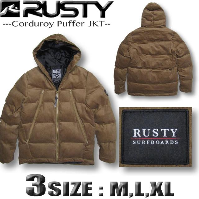 RUSTY（ラスティ） 半額SALE RUSTY ラスティー メンズ ダウン スタイル