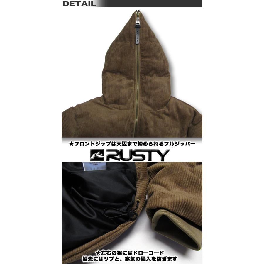 RUSTY（ラスティ） 半額SALE RUSTY ラスティー メンズ ダウン スタイル