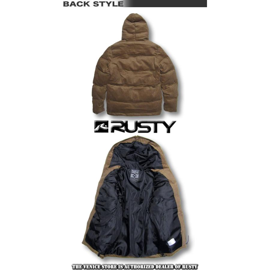 RUSTY（ラスティ） 半額SALE RUSTY ラスティー メンズ ダウン スタイル