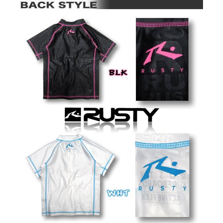 Rusty ラスティー キッズ 半袖 ジップアップ 男の子 女の子 ラッシュガード水着 サーフブランド Venice Store 通販 Yahoo ショッピング