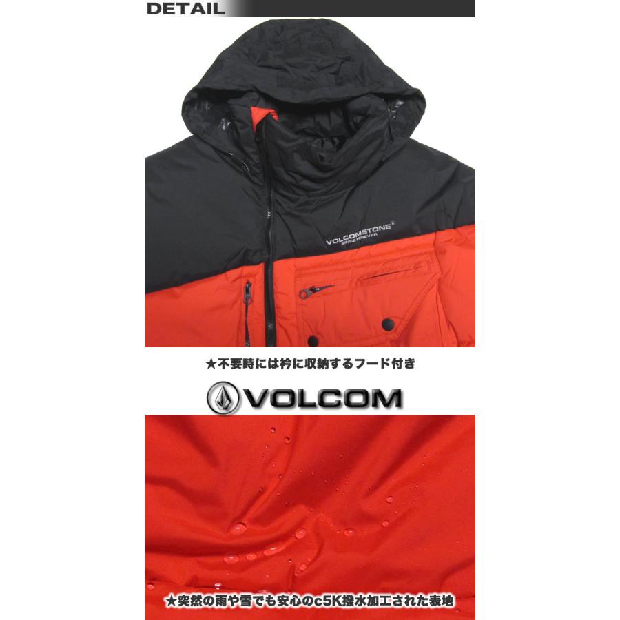 VOLCOM（ボルコム） 最短翌日配達 メンズ アウター ダウンスタイル 