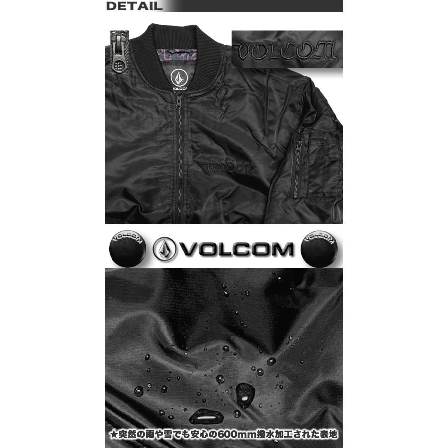 VOLCOM 最短翌日配達 ボルコム メンズ 中綿 MA-1 エムエーワン VOLCOM 最短翌日配達 ボルコム メンズ 中綿 MA-1 エムエーワン