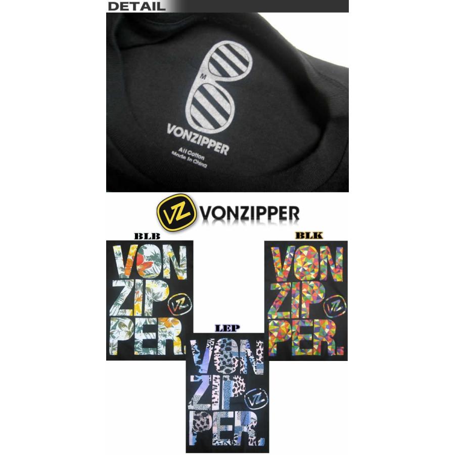 VON ZIPPERボンジッパー半袖Tシャツ サーフブランド AF211-221｜venice｜02