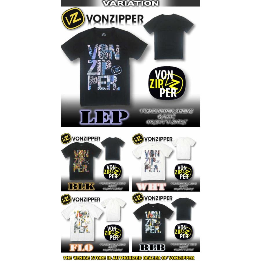 VON ZIPPERボンジッパー半袖Tシャツ サーフブランド AF211-221｜venice｜05