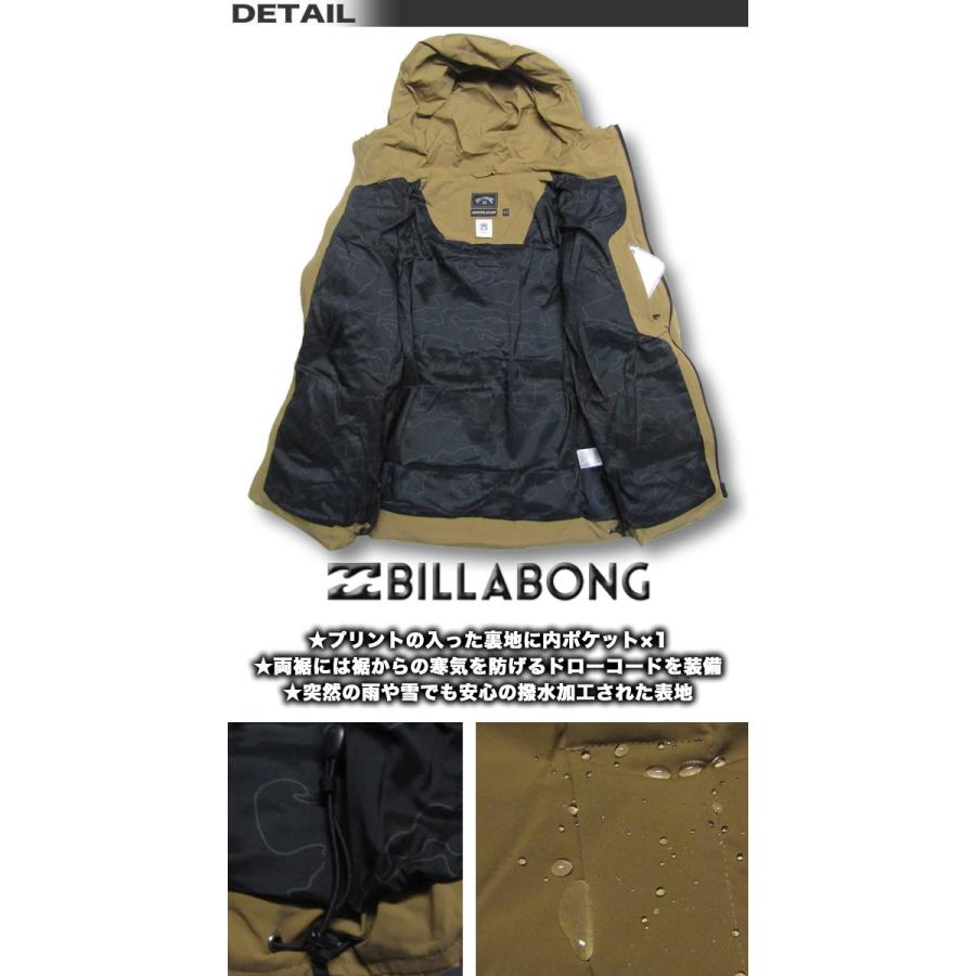 ビラボン BILLABONG メンズ パーカー ダウンジャケット アウター サーフブランド アウトレット SALE セール BA012-764｜venice｜04