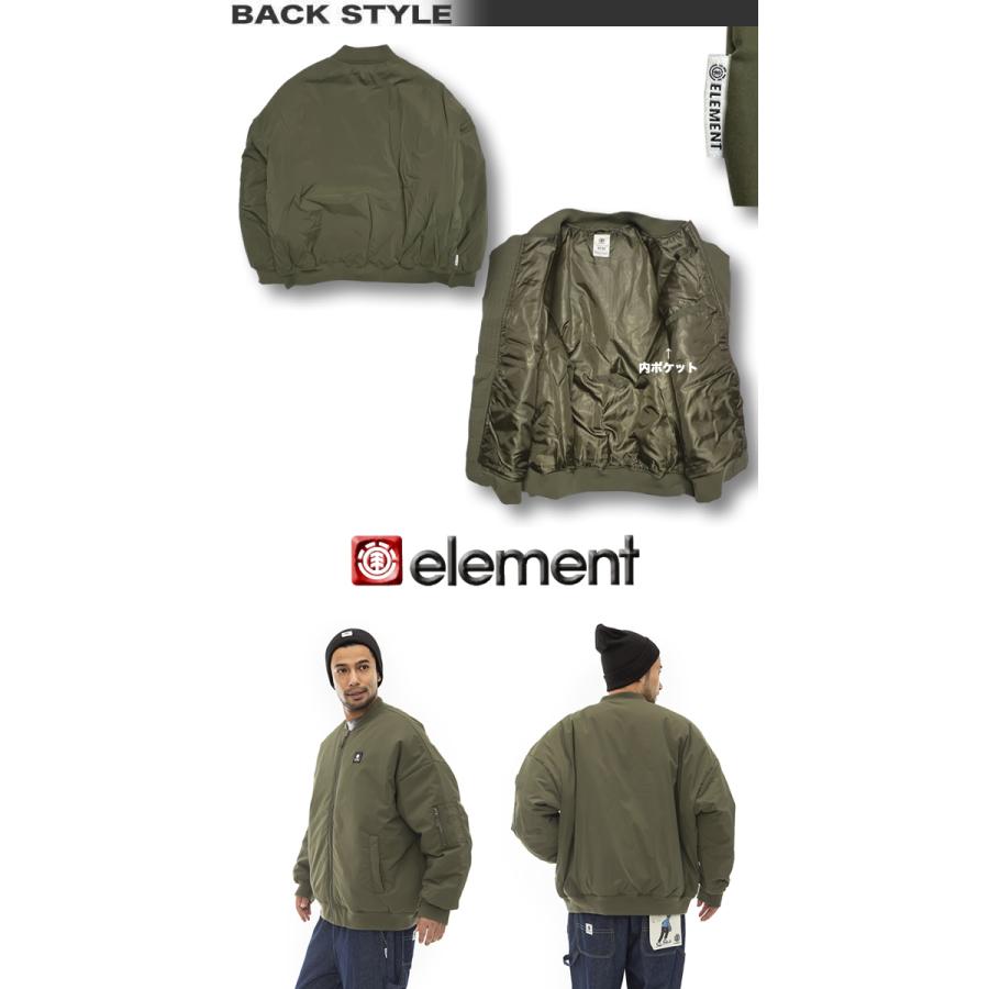 ELEMENT 最短翌日配達 エレメント MA-1 エムエーワン ジャケット ELEMENT 最短翌日配達 エレメント MA-1 エムエーワン ジャケット