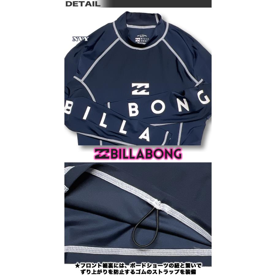 ビラボン ラッシュガード レディース BILLABONG 水着 長袖 サーフブランド アウトレット BD013-853｜venice｜03