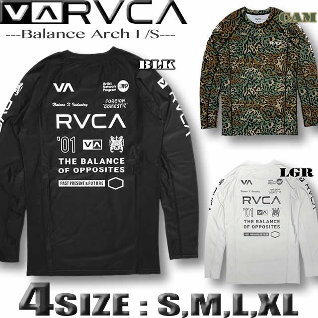 RVCA 最短翌日配達 ルーカ ルカ スポーツ 長袖 ラッシュガード RVCA 最短翌日配達 ルーカ ルカ スポーツ 長袖 ラッシュガード