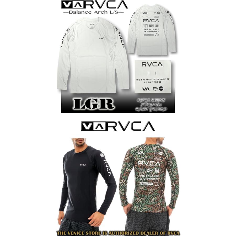 RVCA ルーカ ルカ スポーツ 長袖 ラッシュガード メンズ  水着 海パン サーフブランド 筋トレ フィットネス ヨガ トレーニング BD041-871｜venice｜06