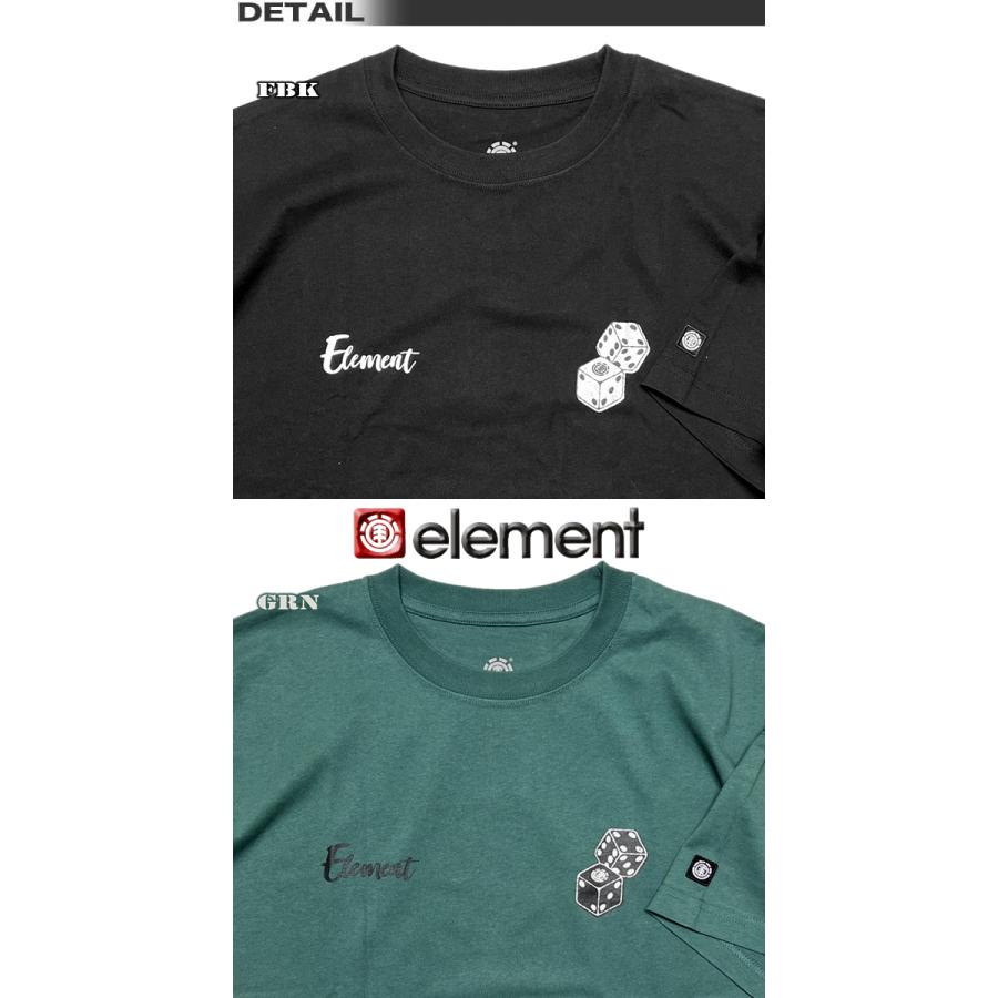 最短翌日配達 エレメント Tシャツ メンズ 半袖 ELEMENT 大きめ ワイド ゆったり  アウトレット スケボー SALE セール BE021-252 | ELEMENT | 01