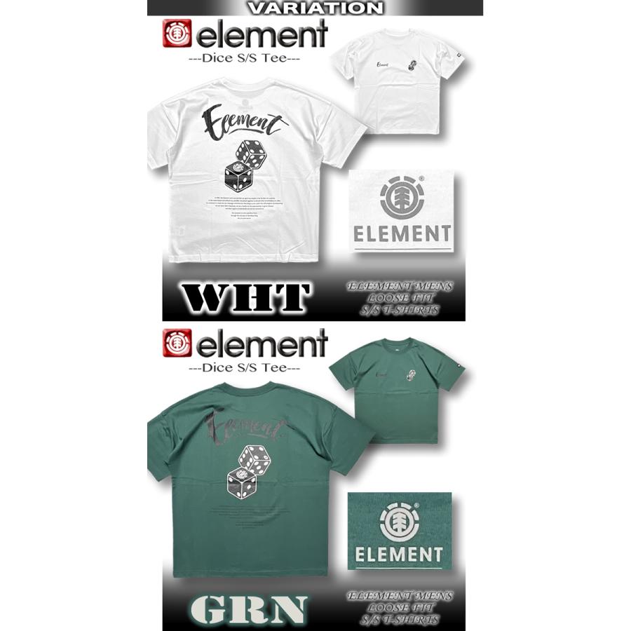 最短翌日配達 エレメント Tシャツ メンズ 半袖 ELEMENT 大きめ ワイド ゆったり  アウトレット スケボー SALE セール BE021-252 | ELEMENT | 04