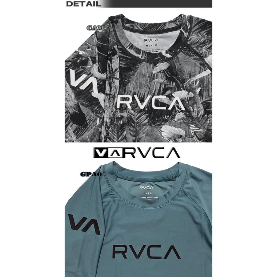 RVCA 最短翌日配達 ルーカ メンズ ラッシュガード サーフT ルカ