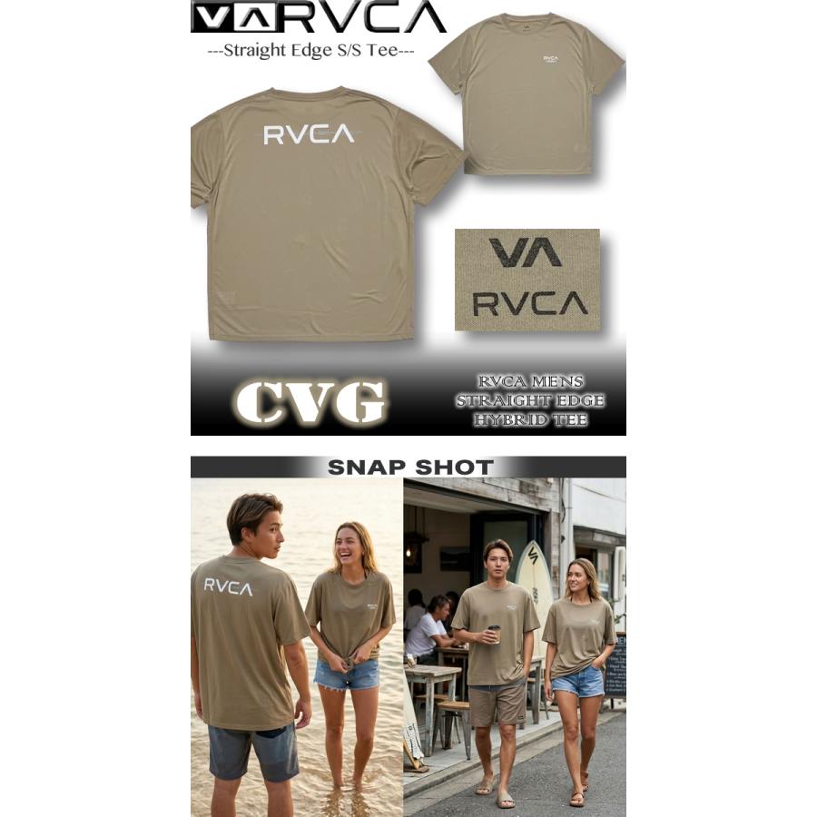 RVCA（ルーカ） 最短翌日配達 2026年夏 Tシャツ 半袖 メンズ 水陸両用