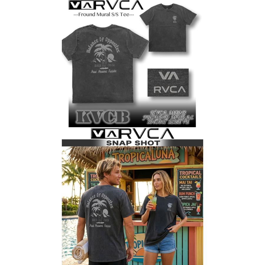RVCA（ルーカ） 最短翌日配達 2026年夏 Tシャツ 半袖 メンズ サーフ