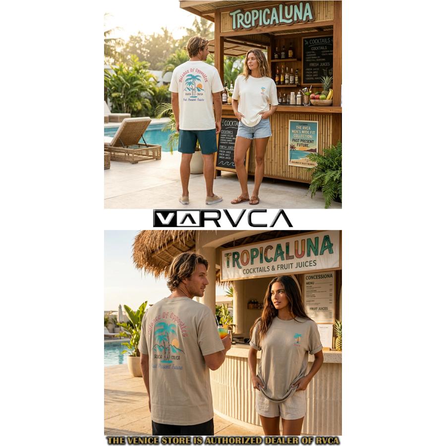 RVCA（ルーカ） 最短翌日配達 2026年夏 Tシャツ 半袖 メンズ サーフ
