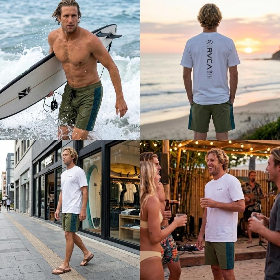 RVCA（ルーカ） 2026年夏 ルカ サーフパンツ メンズ ボードショーツ