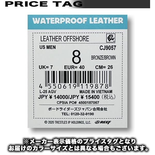 最短翌日配達 2026年夏 REEF リーフ 本革 ビーチサンダル レザー トングサンダル ビーサン メンズ 痛くない LEATHER OFFSHORE 大きいサイズ | REEF | 07